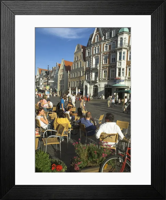 Framed Print : Rostock, West Pomerania Mecklenburg Framed Print : Rostock, West Pomerania Mecklenburg