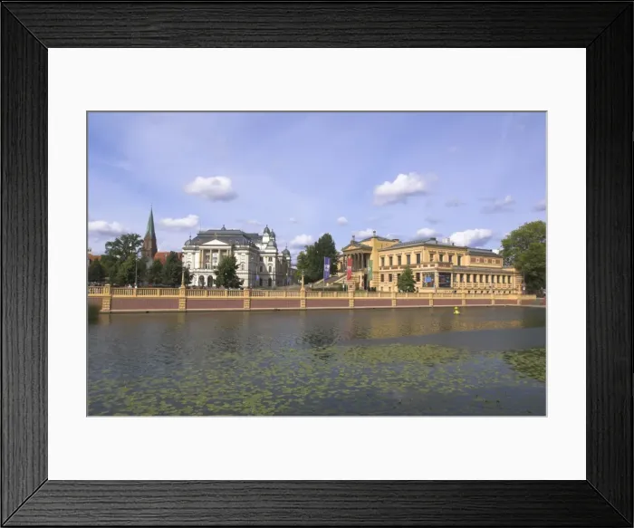 Framed Print : Schwerin, West Pomerania Mecklenburg Framed Print : Schwerin, West Pomerania Mecklenburg