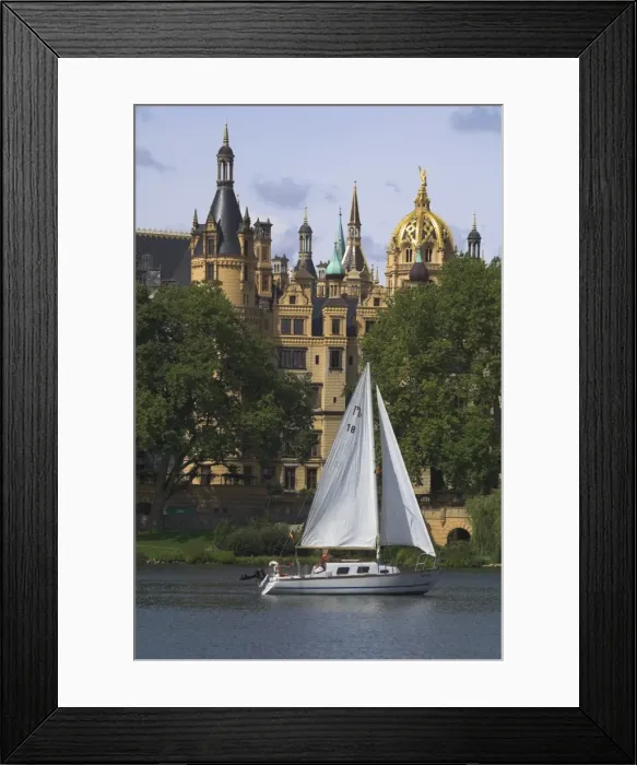 Framed Print : Schwerin, West Pommerania Mecklenburg Framed Print : Schwerin, West Pommerania Mecklenburg