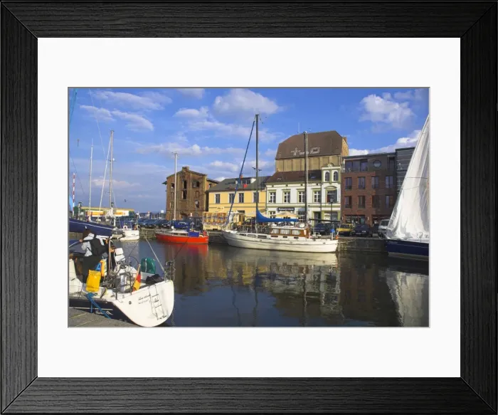 Framed Print : Stralsund, West Pomerania Mecklenburg Framed Print : Stralsund, West Pomerania Mecklenburg