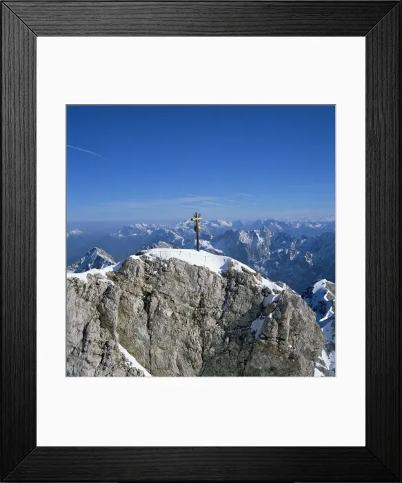Framed Print : Zugspitze peak 2963m Framed Print : Zugspitze peak 2963m