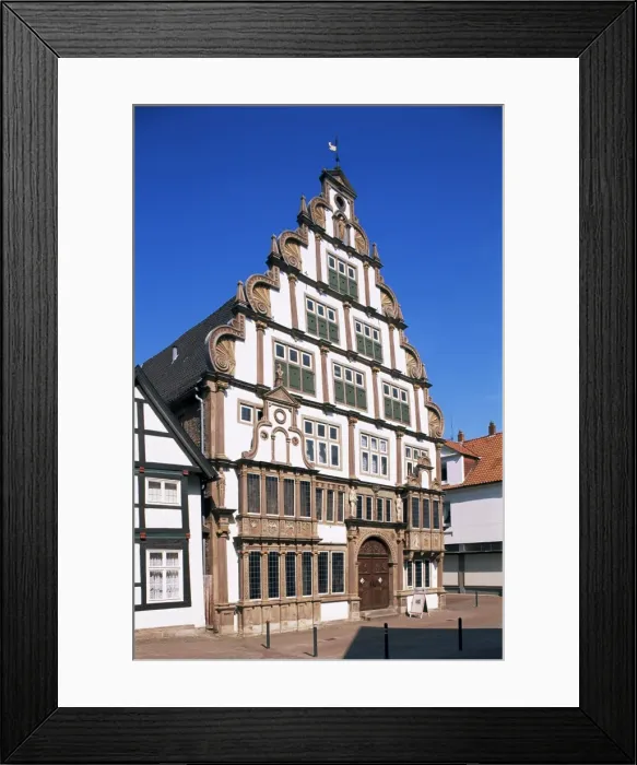 Framed Print : Hexenburgermeisterhaus Framed Print : Hexenburgermeisterhaus