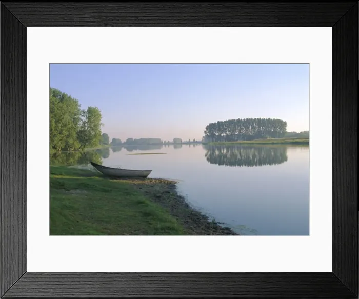 Framed Print : River Rhine near Xanten Framed Print : River Rhine near Xanten