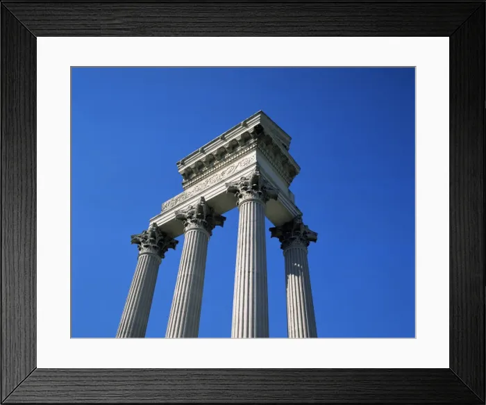 Framed Print : Harbour temple Framed Print : Harbour temple