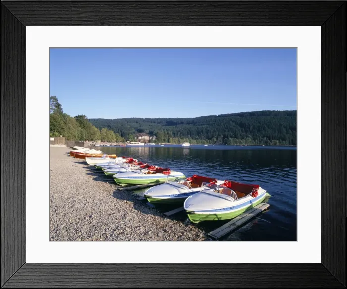 Framed Print : Lake Titisee Framed Print : Lake Titisee