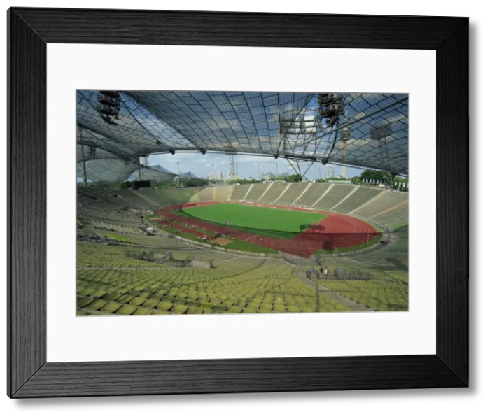 Framed Print : Interior of the Olympic Stadium