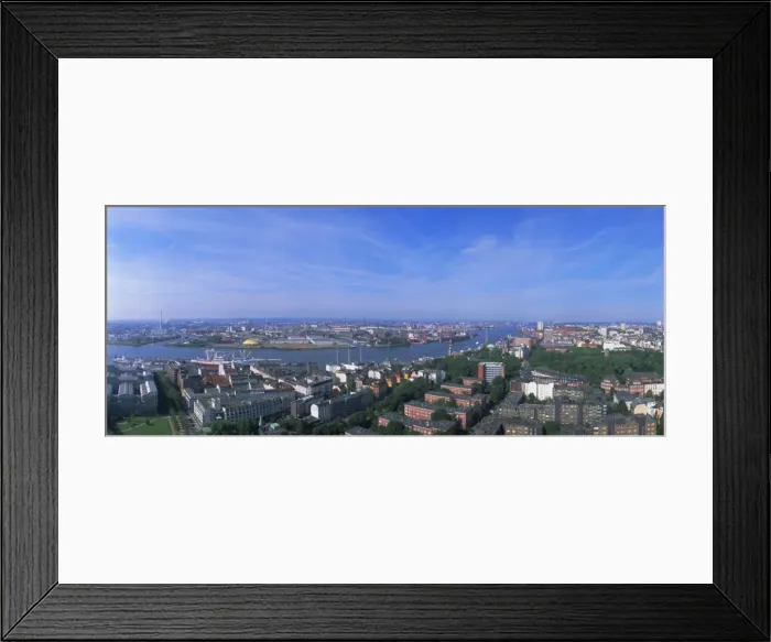 Framed Print : Panoramic view from St Framed Print : Panoramic view from St