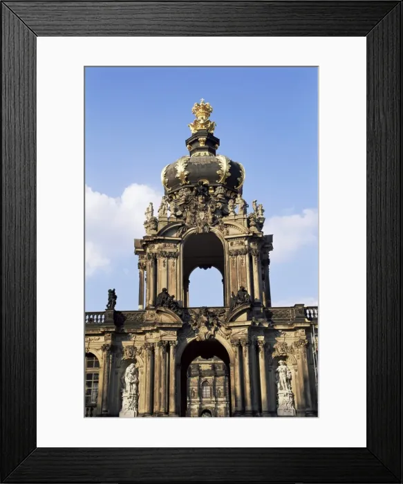 Framed Print : Crown Gate Framed Print : Crown Gate