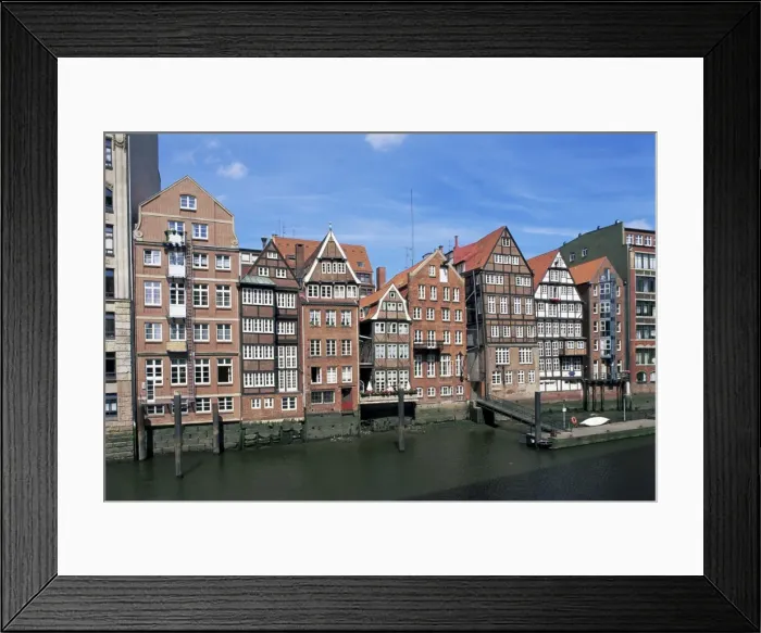 Framed Print : Deichstrasse Framed Print : Deichstrasse