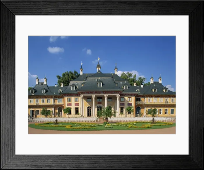 Framed Print : Pillnitz Castle in Dresden Framed Print : Pillnitz Castle in Dresden