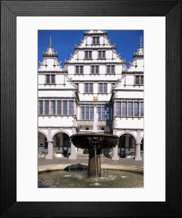 Framed Print : Palastgarten and Kurfurstiches Palace Framed Print : Palastgarten and Kurfurstiches Palace