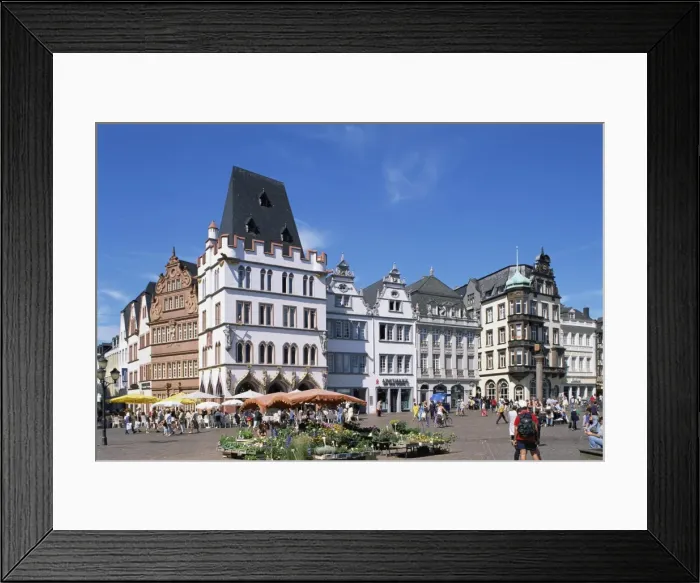 Framed Print : Hauptmark (Market Square) Framed Print : Hauptmark (Market Square)