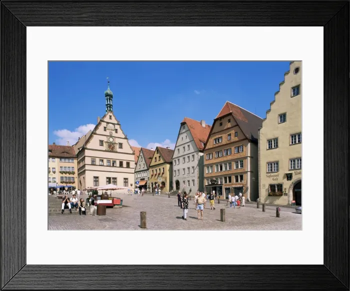 Framed Print : Market Square