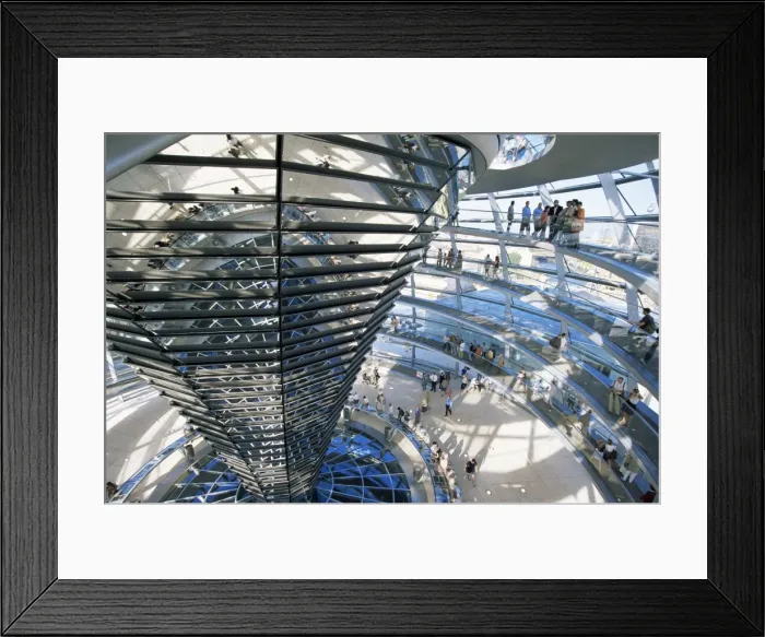Framed Print : Inside the Reichstag Framed Print : Inside the Reichstag