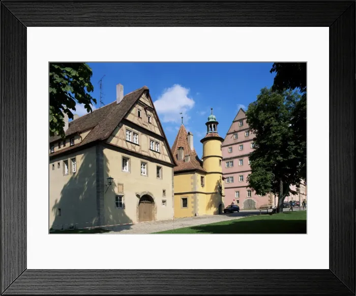 Framed Print : Rossmuhle, Rothenburg ob der Tauber Framed Print : Rossmuhle, Rothenburg ob der Tauber