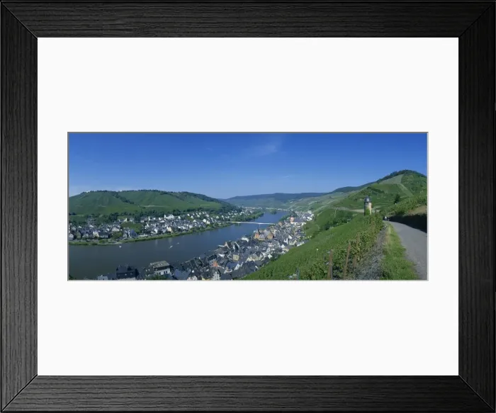 Framed Print : Zell, Mosel Valley Framed Print : Zell, Mosel Valley