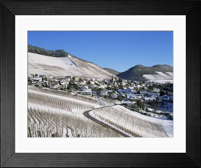 Framed Print : Ockfen, Saar Valley Framed Print : Ockfen, Saar Valley