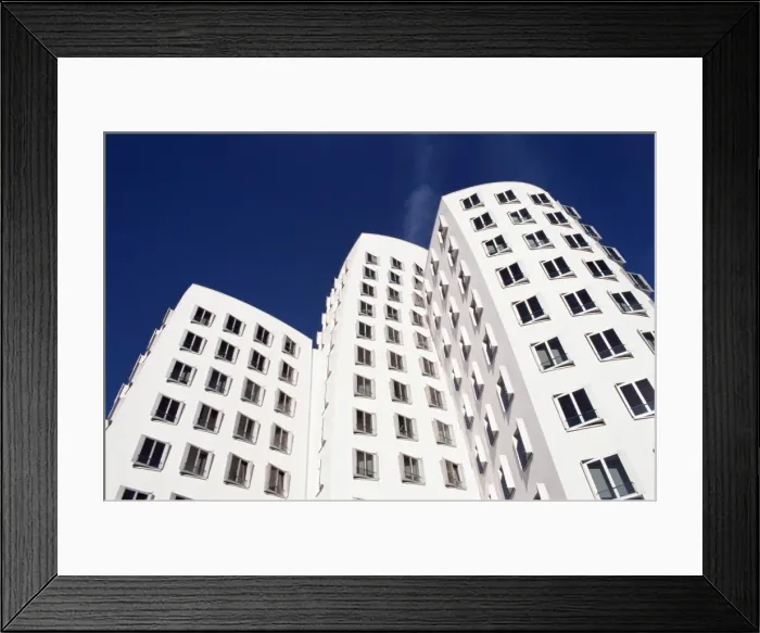 Framed Print : Neuer Zollhof Framed Print : Neuer Zollhof