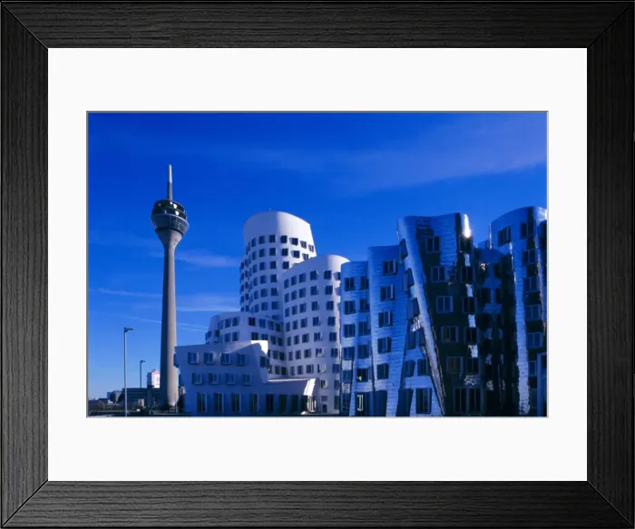 Framed Print : Neuer Zollhof Framed Print : Neuer Zollhof