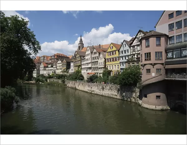 Old town and River Neckar