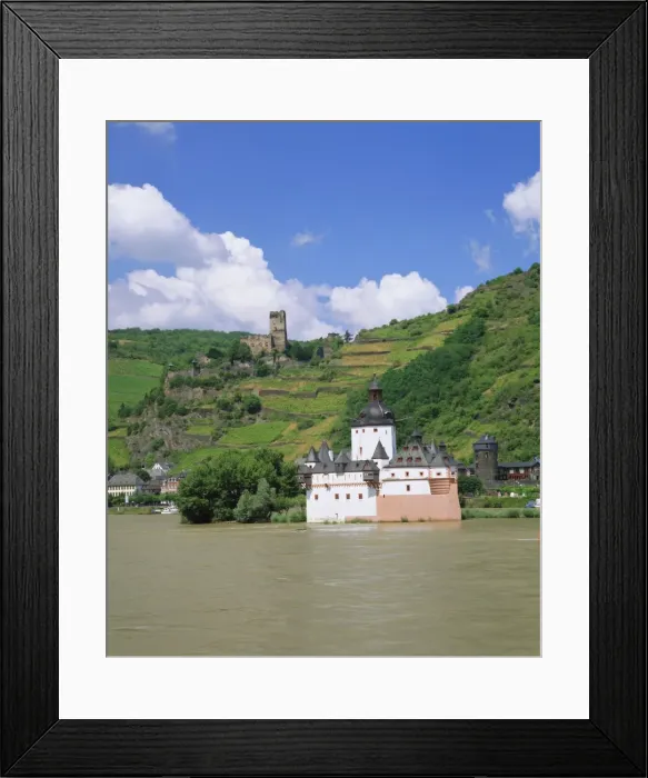 Framed Print : Pfalz fortress Framed Print : Pfalz fortress