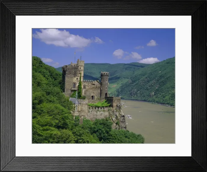 Framed Print : Rheinstein Castle Framed Print : Rheinstein Castle