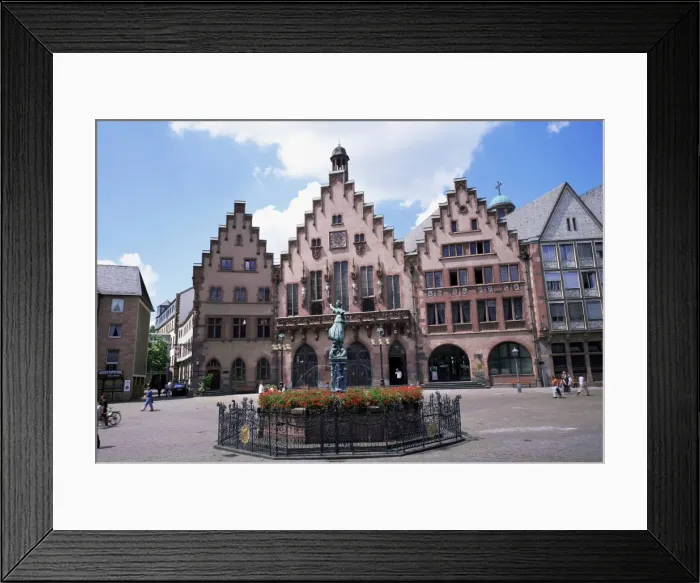 Framed Print : Justice Fountain Framed Print : Justice Fountain