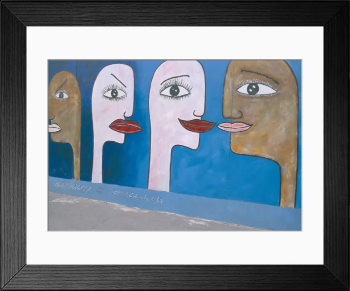 Framed Print : East Side Gallery Framed Print : East Side Gallery