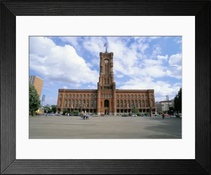 Framed Print : Rotes Rathaus (Red town hall) Framed Print : Rotes Rathaus (Red town hall)