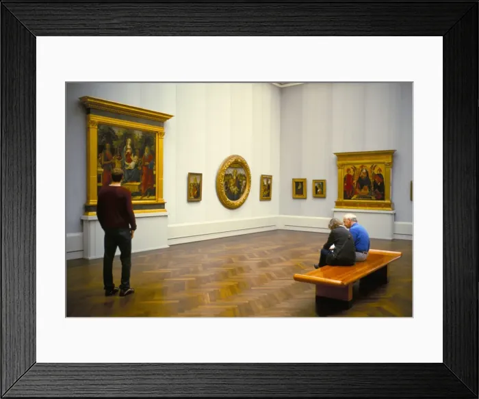 Framed Print : Gemaldegalerie Framed Print : Gemaldegalerie