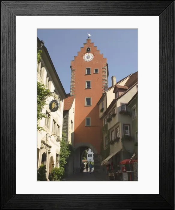 Framed Print : Town gate, Meersburg Framed Print : Town gate, Meersburg
