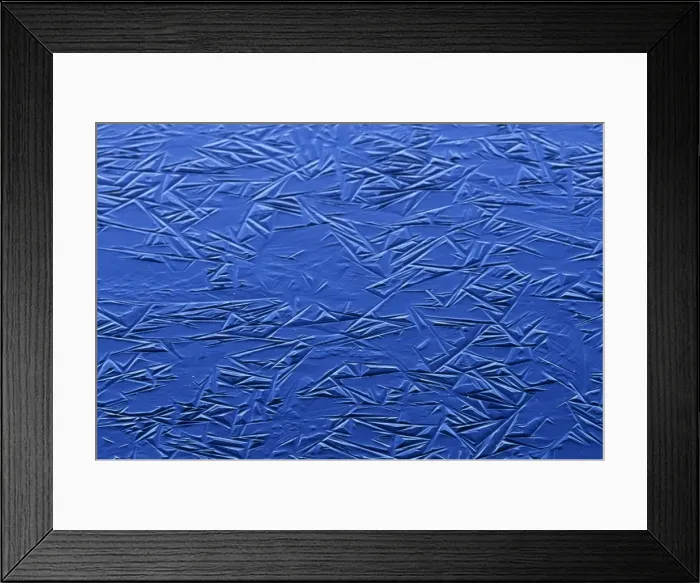 Framed Print : Ice structure Framed Print : Ice structure