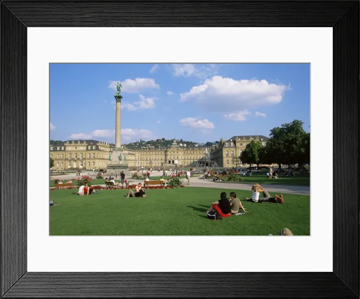 Framed Print : Schlossplatz (Palace Square) Framed Print : Schlossplatz (Palace Square)