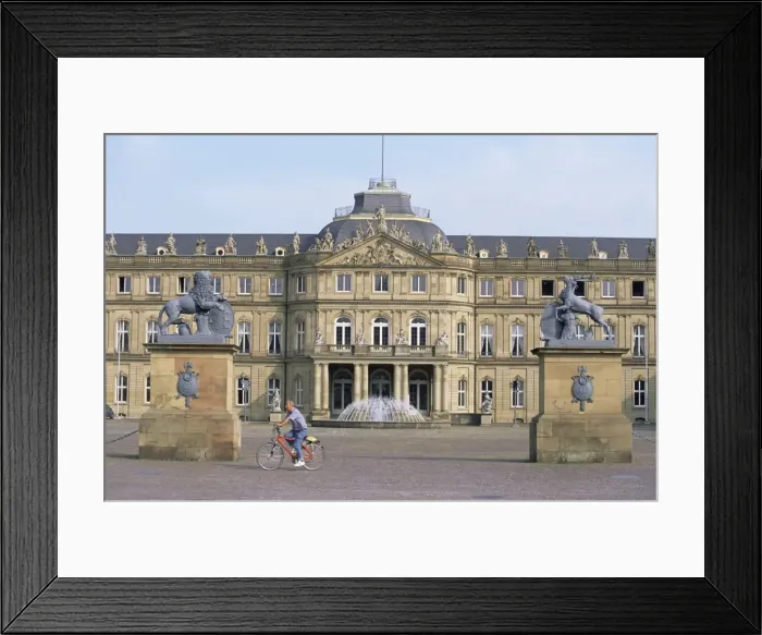 Framed Print : Neues Schloss Framed Print : Neues Schloss