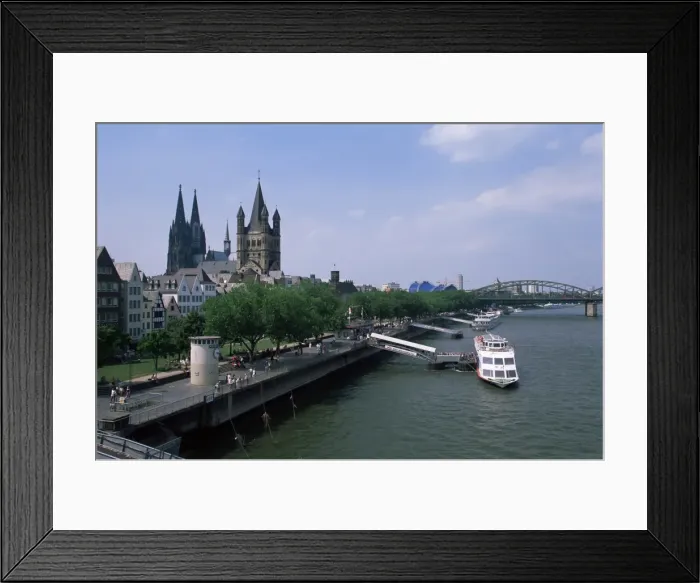 Framed Print : River Rhine Framed Print : River Rhine