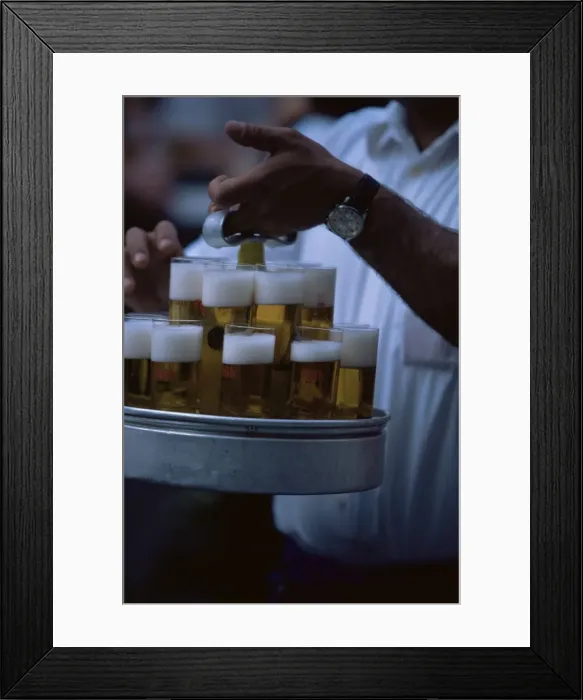 Framed Print : Close up of the locally produced beer called Kolsch Framed Print : Close up of the locally produced beer called Kolsch