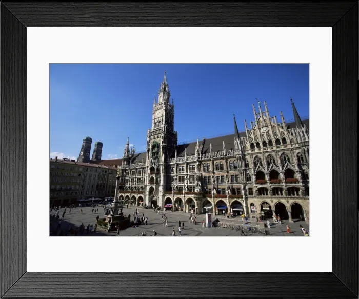 Framed Print : City Hall on Marienplatz Framed Print : City Hall on Marienplatz
