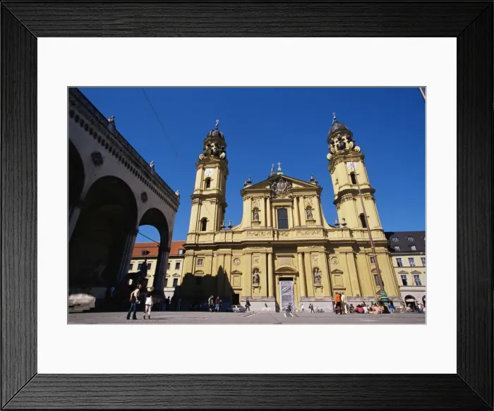 Framed Print : Theatiner church