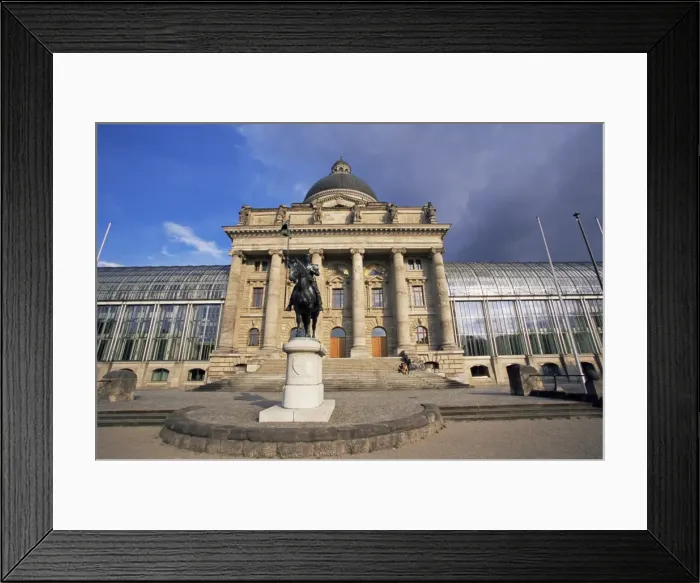 Framed Print : The new Staatskanzlei (State Chancellery)