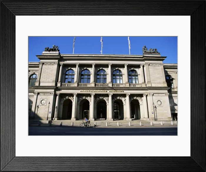 Framed Print : The Stock Exchange building in the Altstadt (Old Town) Framed Print : The Stock Exchange building in the Altstadt (Old Town)