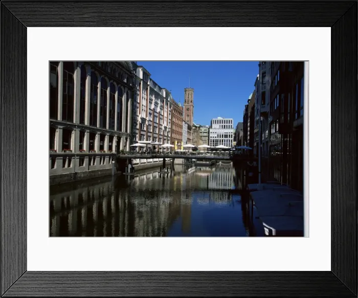 Framed Print : Canal in the Altstadt (Old Town) Framed Print : Canal in the Altstadt (Old Town)