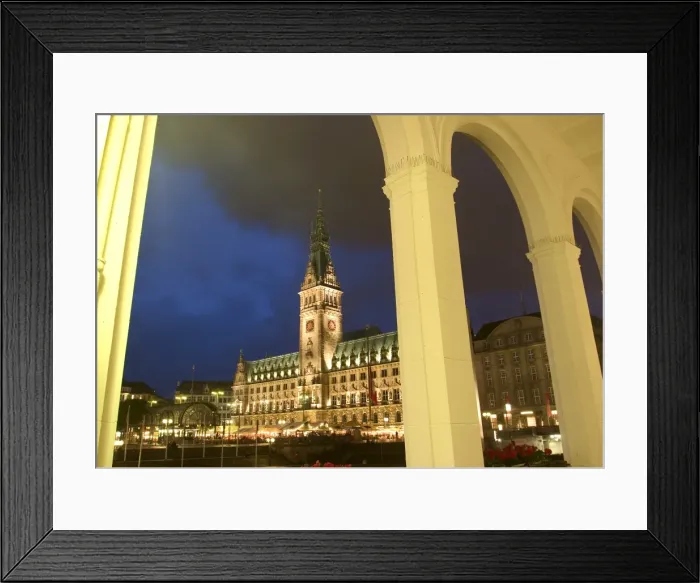 Framed Print : Hamburg City Hall in the Altstadt (Old Town) Framed Print : Hamburg City Hall in the Altstadt (Old Town)