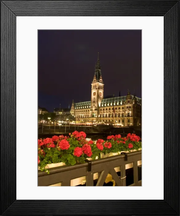 Framed Print : Hamburg City Hall in the Altstadt (Old Town) Framed Print : Hamburg City Hall in the Altstadt (Old Town)