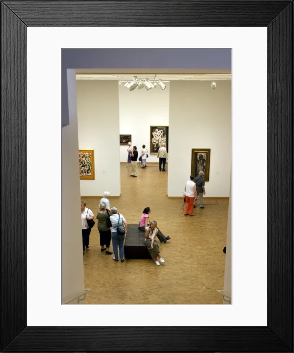 Framed Print : Art exhibition Framed Print : Art exhibition