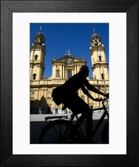 Framed Print : Theatiner church Framed Print : Theatiner church