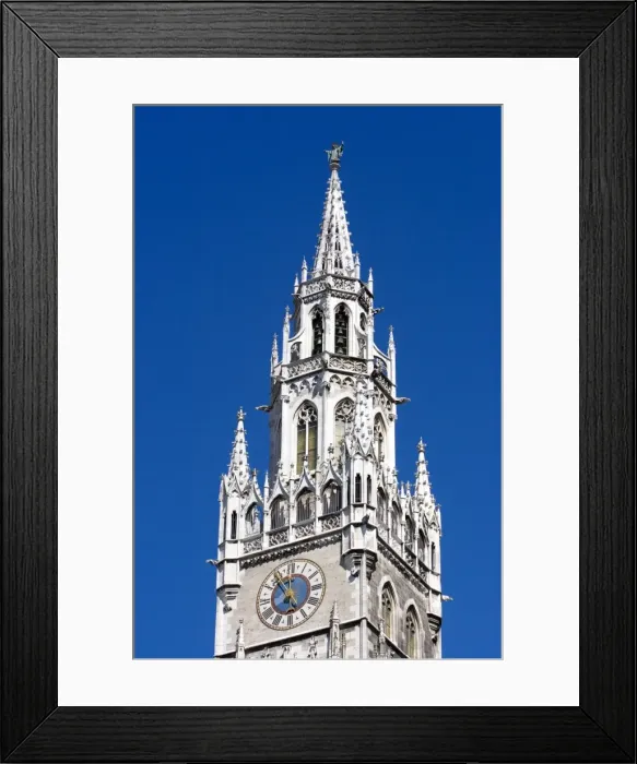 Framed Print : City Hall Tower at Marienplatz Framed Print : City Hall Tower at Marienplatz