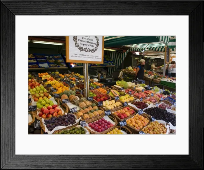 Framed Print : Fruit stall at Viktualienmarkt Framed Print : Fruit stall at Viktualienmarkt