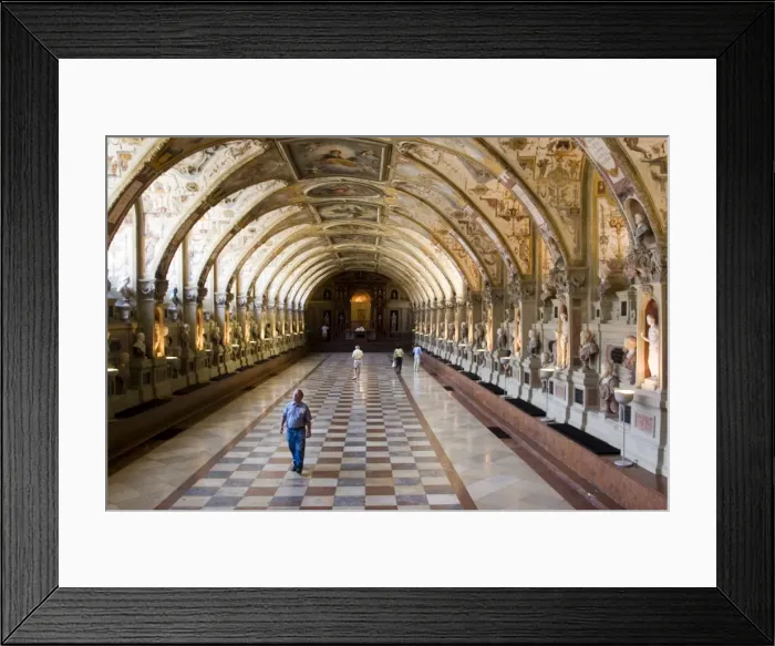 Framed Print : Antiquarium room at the Residenzmuseum Framed Print : Antiquarium room at the Residenzmuseum