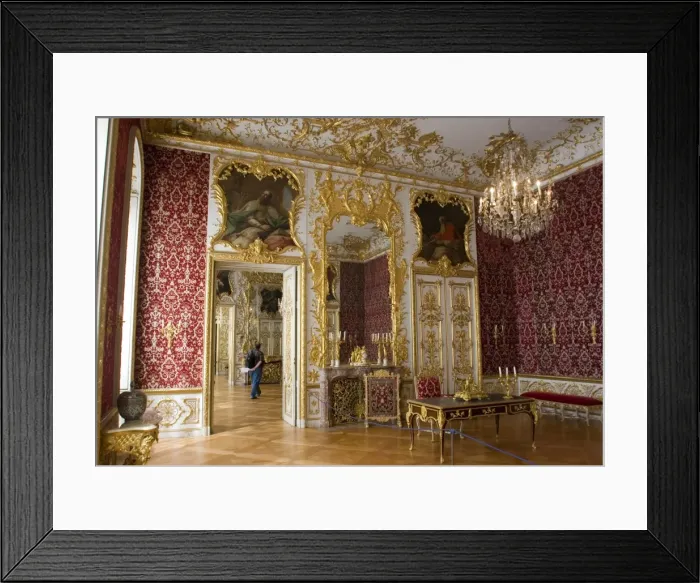 Framed Print : The conference chamber at the Residenzmuseum Framed Print : The conference chamber at the Residenzmuseum