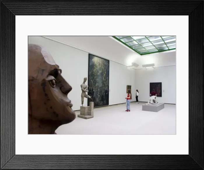 Framed Print : Art exhibition at Staatsgalerie (State Gallery museum) Framed Print : Art exhibition at Staatsgalerie (State Gallery museum)